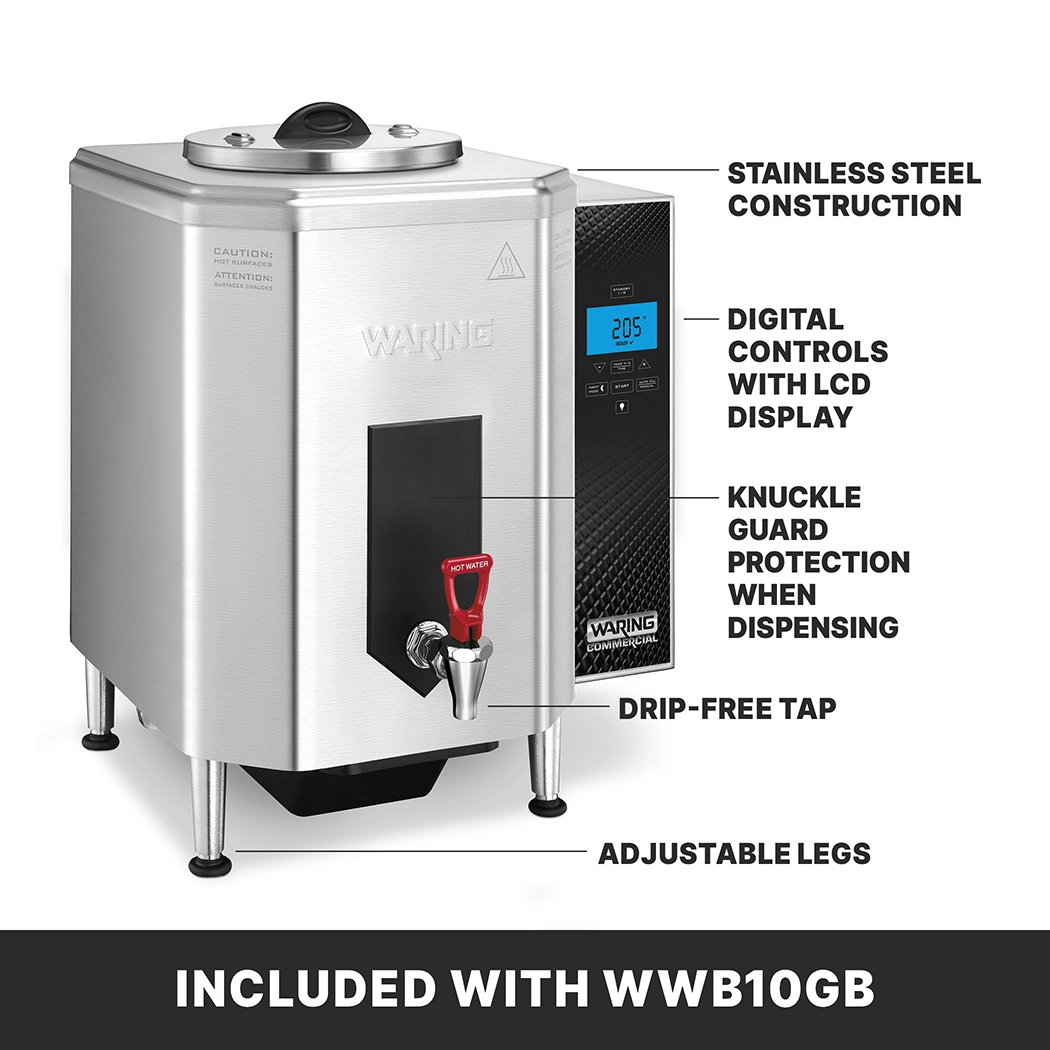 10-Gallon Hot Water Dispenser, 208V